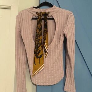 Free People Long Sleeve Blouse - Medium